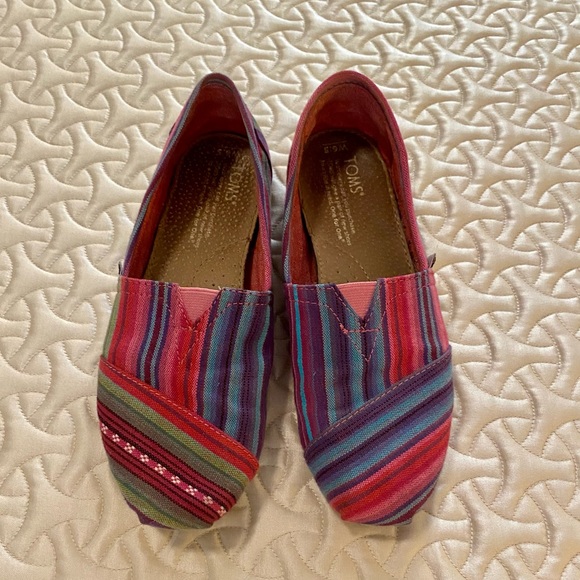 Toms boho Heritage Canvas slip-ons (37, 6.5) - Picture 2 of 7